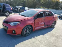 2016 Toyota Corolla L en venta en Savannah, GA