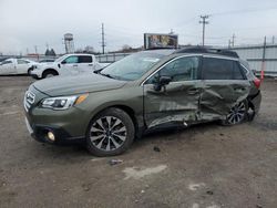 Carros salvage a la venta en subasta: 2017 Subaru Outback 2.5I Limited