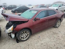 Salvage cars for sale at Taylor, TX auction: 2015 Chevrolet Malibu 1LT