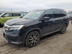 Salvage cars for sale at Dyer, IN auction: 2019 Honda Pilot Touring