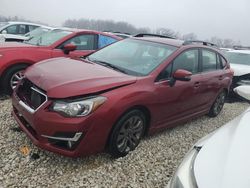 Salvage cars for sale at Franklin, WI auction: 2015 Subaru Impreza Sport