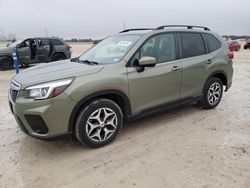 Salvage cars for sale at New Braunfels, TX auction: 2020 Subaru Forester Premium