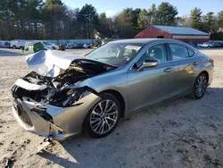 Salvage cars for sale at Mendon, MA auction: 2020 Lexus ES 350