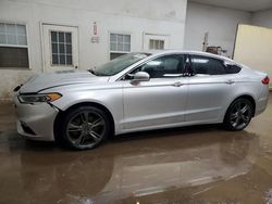 Ford Fusion Sport salvage cars for sale: 2017 Ford Fusion Sport