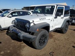 Salvage cars for sale from Copart Brighton, CO: 2014 Jeep Wrangler Sport