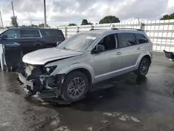 Dodge Vehiculos salvage en venta: 2017 Dodge Journey SE