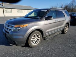 Salvage cars for sale at Grantville, PA auction: 2013 Ford Explorer XLT