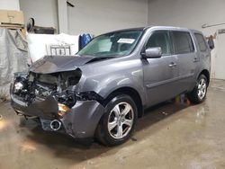 Salvage cars for sale at Elgin, IL auction: 2014 Honda Pilot EXL