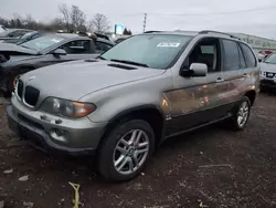 BMW x5 salvage cars for sale: 2004 BMW X5 3.0I