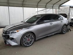 Salvage cars for sale at Fresno, CA auction: 2023 KIA Forte GT