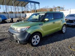 Salvage cars for sale at Spartanburg, SC auction: 2015 KIA Soul