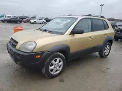 Salvage cars for sale at Indianapolis, IN auction: 2005 Hyundai Tucson GLS