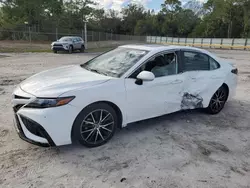 Salvage cars for sale at Fort Pierce, FL auction: 2021 Toyota Camry SE