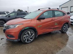 Honda salvage cars for sale: 2019 Honda HR-V Sport