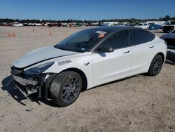 Salvage cars for sale at Houston, TX auction: 2019 Tesla Model 3