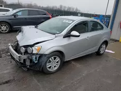 Salvage cars for sale at auction: 2015 Chevrolet Sonic LT