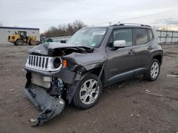 Salvage cars for sale at Hillsborough, NJ auction: 2018 Jeep Renegade Limited