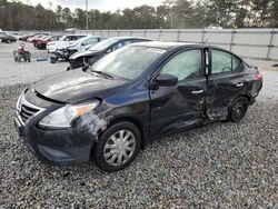 Salvage cars for sale at Ellenwood, GA auction: 2017 Nissan Versa S