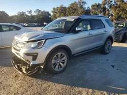 Salvage cars for sale at Ocala, FL auction: 2019 Ford Explorer Limited