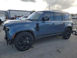 Salvage cars for sale at Orlando, FL auction: 2020 Land Rover Defender 110 SE