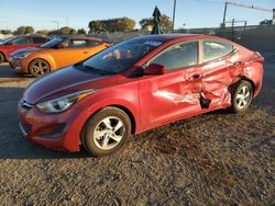 Salvage cars for sale at San Diego, CA auction: 2014 Hyundai Elantra SE