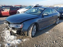 Salvage cars for sale at Cahokia Heights, IL auction: 2015 Audi A5 Premium Plus