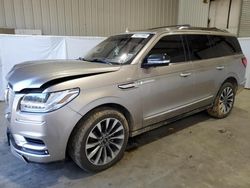 Salvage cars for sale at Lufkin, TX auction: 2018 Lincoln Navigator Select