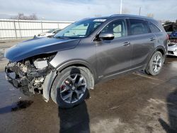 Salvage cars for sale at Littleton, CO auction: 2016 KIA Sorento SX