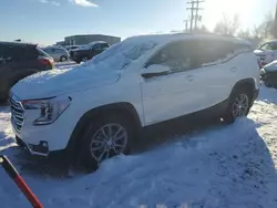 Salvage cars for sale at Wayland, MI auction: 2022 GMC Terrain SLT