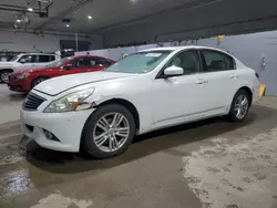 Salvage cars for sale at Candia, NH auction: 2013 Infiniti G37