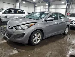 Salvage cars for sale at Ham Lake, MN auction: 2014 Hyundai Elantra SE