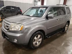 Salvage cars for sale at Avon, MN auction: 2009 Honda Pilot EXL