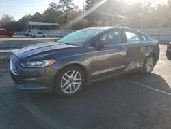 Salvage cars for sale at Savannah, GA auction: 2016 Ford Fusion SE