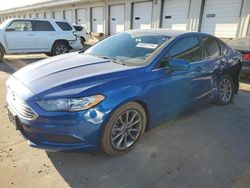 Salvage cars for sale at Louisville, KY auction: 2017 Ford Fusion SE