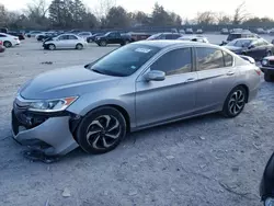 Salvage cars for sale at Madisonville, TN auction: 2016 Honda Accord EXL