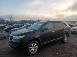 Salvage cars for sale at Des Moines, IA auction: 2012 KIA Sorento Base