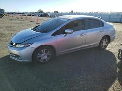 Salvage cars for sale at Antelope, CA auction: 2014 Honda Civic Hybrid