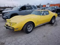 Salvage cars for sale at Bridgeton, MO auction: 1972 Chevrolet Corvette