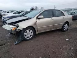 Salvage cars for sale at Chicago Heights, IL auction: 2005 Toyota Corolla CE