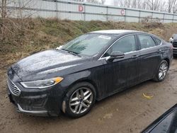 Ford Fusion salvage cars for sale: 2019 Ford Fusion SEL