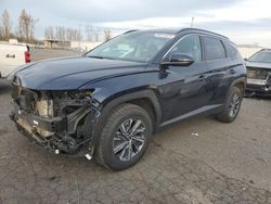 Hyundai salvage cars for sale: 2022 Hyundai Tucson Blue