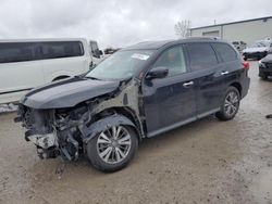 Salvage cars for sale at Kansas City, KS auction: 2019 Nissan Pathfinder S