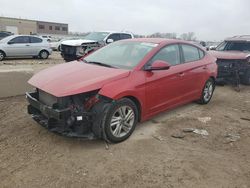 Salvage cars for sale at Kansas City, KS auction: 2020 Hyundai Elantra SEL