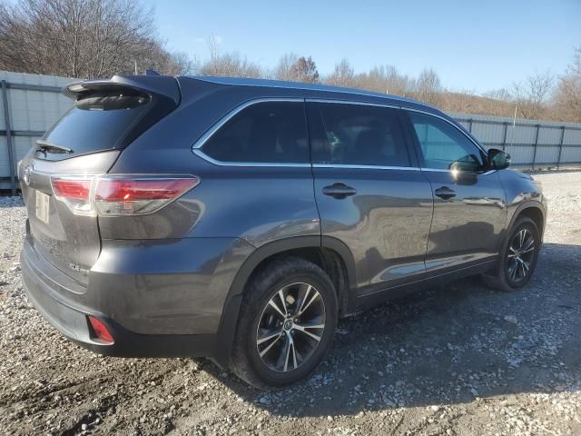 2016 Toyota Highlander XLE