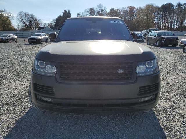 2015 Land Rover Range Rover Supercharged