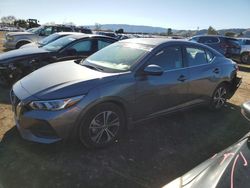 Salvage cars for sale at San Martin, CA auction: 2021 Nissan Sentra SV