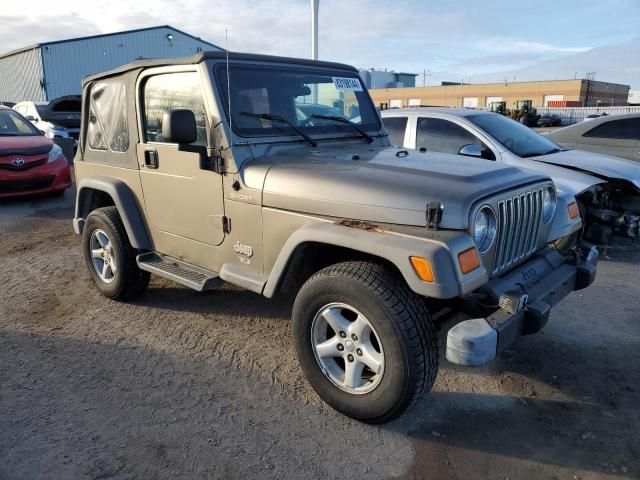 2005 Jeep Wrangler / TJ Sport