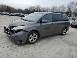 Toyota salvage cars for sale: 2011 Toyota Sienna LE