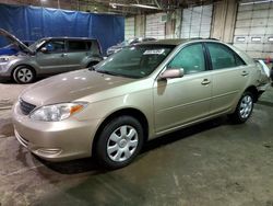 Toyota Camry le Vehiculos salvage en venta: 2002 Toyota Camry LE