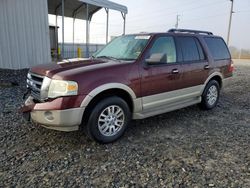 Salvage cars for sale at Tifton, GA auction: 2010 Ford Expedition Eddie Bauer